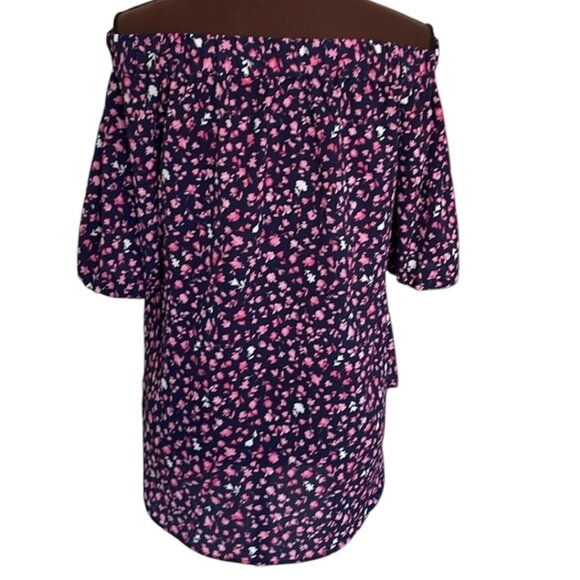 Michael Kors Off-the-Shoulder Floral Top – Size XS - Picture 3 of 4